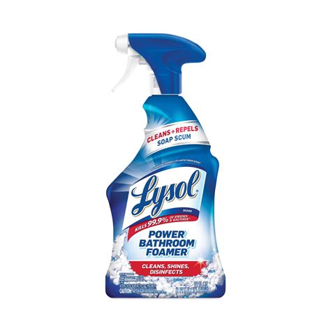 Lysol® Brand Disinfectant Power Bathroom Foamer Liquid Atlantic Fresh