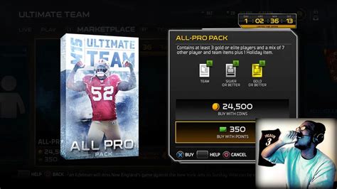 Madden 15 PS4 Ultimate Team Mode Gameplay FACECAM Frozen All Pro Pack