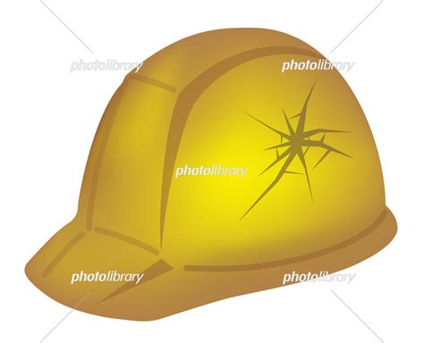 破損ヘルメット イラスト素材 7191956 フォトライブラリー Photolibrary