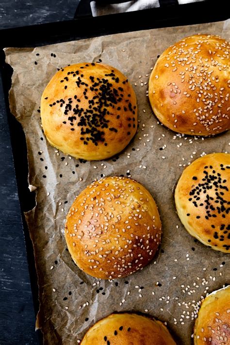 Brioche Burger Buns Grundrezept Sweets Lifestyle