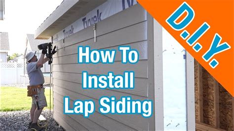 Install LP Smartside Siding On A Shed How To Build A Shed Ep 17