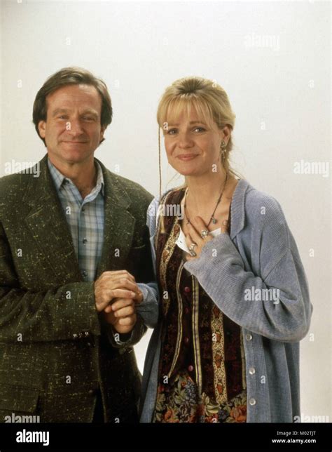 Jumanji Year : 1995 USA Director : Joe Johnston Bonnie Hunt, Robin Williams Stock Photo - Alamy