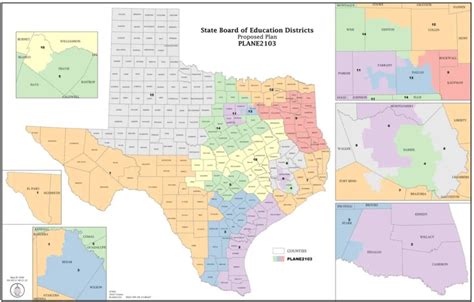 First Draft Of New State Board Of Education Districts Map Shores Up