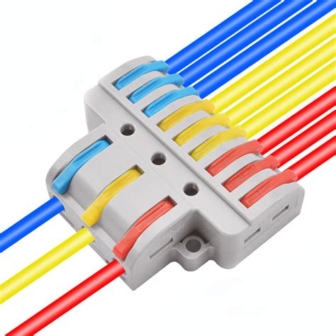 Spl 93 3 In 9 Out Quick Wire Connector Lighting Connector Wiring Electrical Splitter Tai Ding