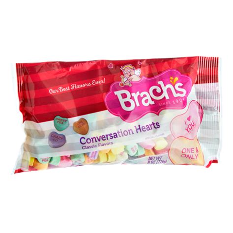 Brach's Conversation Hearts Classic Flavors Candy Reviews 2020