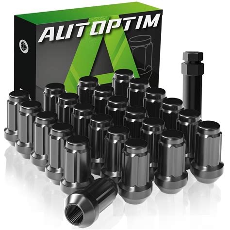 AUTOPTIM M12x1 5 Spline Lug Nuts Replacement For 1984 2023 Toyota