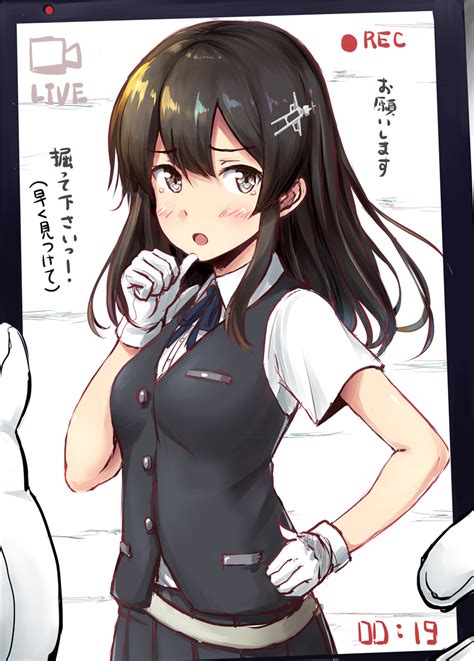 Oyashio Kantai Collection Drawn By Ichikawa Feesu Danbooru