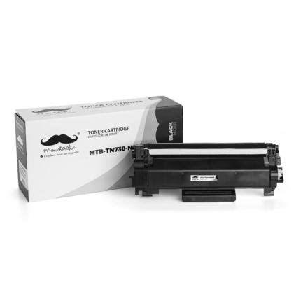 Brother TN730 Compatible Black Toner Cartridge - No Chip - Moustache ...