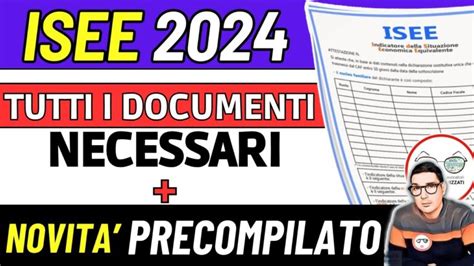 Guida Ai Documenti Necessari Per L Isee Actualizado Gennaio