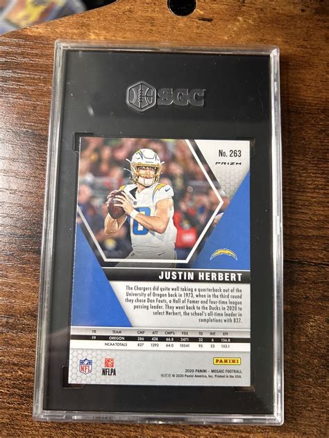 2020 Panini Mosaic Rookies Mosaic Reactive Orange Prizm 204 Justin