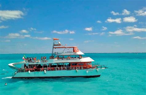 Cancun Ganzt Gige Katamaran Kreuzfahrt Zur Isla Mujeres Getyourguide