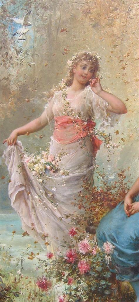 Hans Zatzka Austrian 1859 1945 A Superb Quality Oil On Board Titled