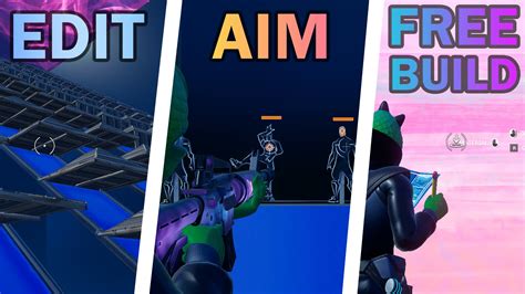 EDIT AIM FREE BUILD 5642 8901 6815 By 23eska Fortnite Creative