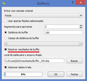 Como Fazer Um Buffer No Software Qgis Clickgeo Cursos E Treinamentos