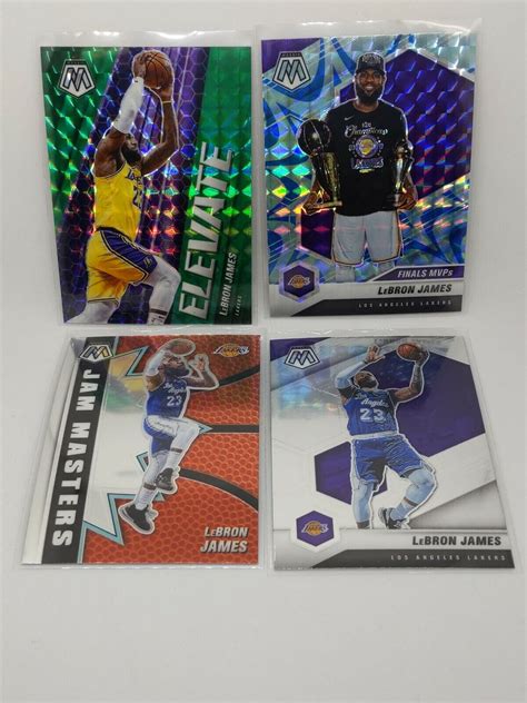 Panini Mosaic Lebron James Elevate Green Prizm Jam Masters