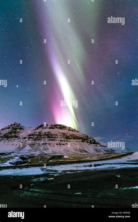 Aurora borealis Iceland Stock Photo - Alamy