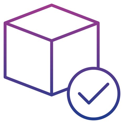 Verification Generic gradient outline icon 