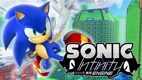 Sonic Fan Game Sonic Infinity Engine Grand Metropolis Youtube