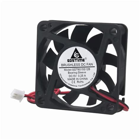 Gdstime Pcs V Dc Brushless Cooling Fan Mm X Mm Pin X X Mm