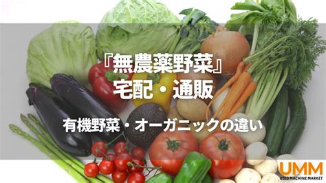 無農薬野菜・有機野菜・オーガニック野菜の違いは？無農薬野菜の宅配おすすめ8選を紹介 Umm 農業とつながる情報メディア