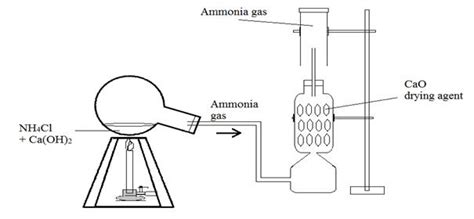 Laboratory Preparation Of Ammonia Gas