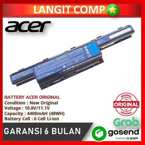 Jual Baterai Batre Laptop Acer Aspire As As D