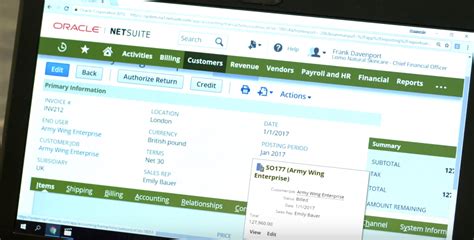 Oracle NetSuite Product Demo : NetSuite Partner: NetSuite ERP Consultants