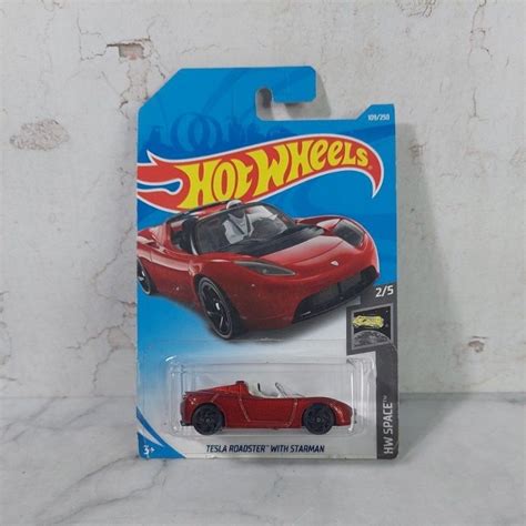 Hot Wheels Tesla Roadster With Starman | Shopee Malaysia