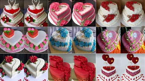 Double Heart Shape Cake Design 2023 Heart Shape Cake Design Birthday