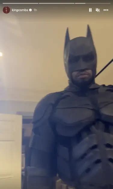 Diddy Trolls Warner Bros With Batman Costume After They Allegedly