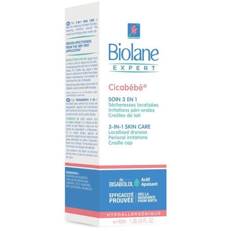 Cicabebe 3 In 1 Cradle Cap Treatment 40ml Biolane Easypara