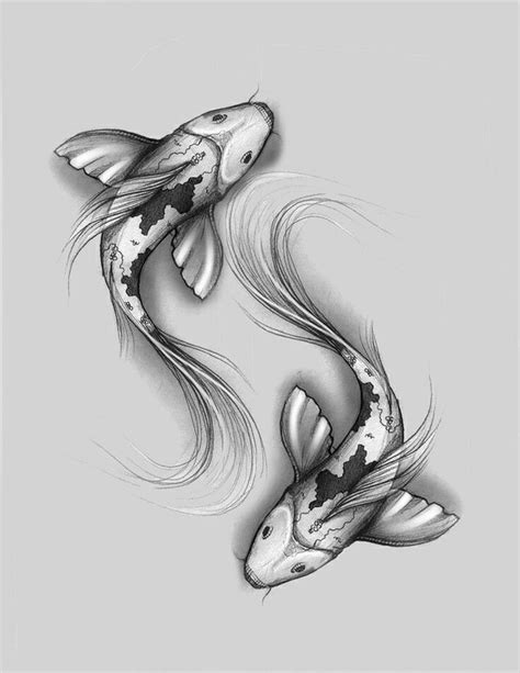 Love Sketches Koi Tattoo Design Pisces Tattoo Designs Koi Fish Drawing