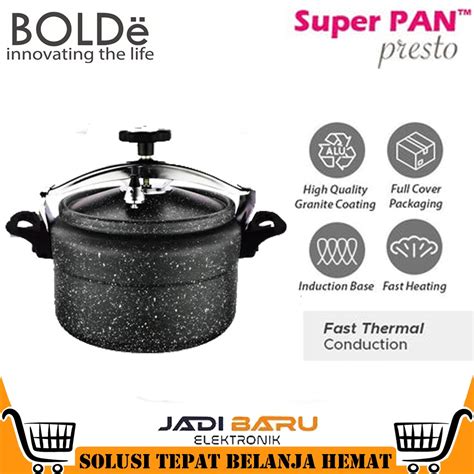 Jual READY COD BOLDe SUPER PAN PRESTO Granite Panci Presto Granite