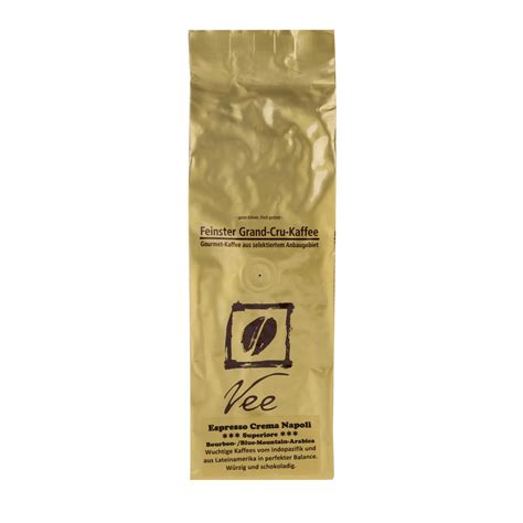 Vee Kaffee Espresso Napoli Crema Superiore G Bohnen