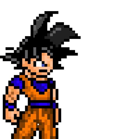 Editing Goku Free Online Pixel Art Drawing Tool Pixilart