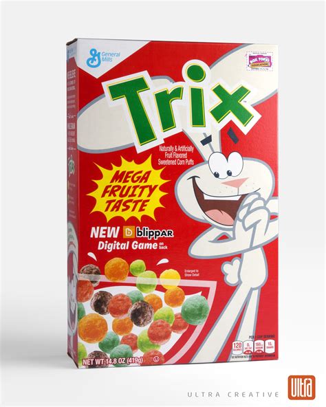 Trix Throwback cereal box design | by Ultra Creative | Trix cereal ...