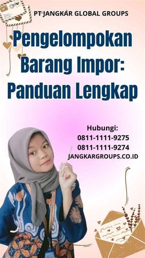 Pengelompokan Barang Impor Panduan Lengkap Jangkar Global Groups