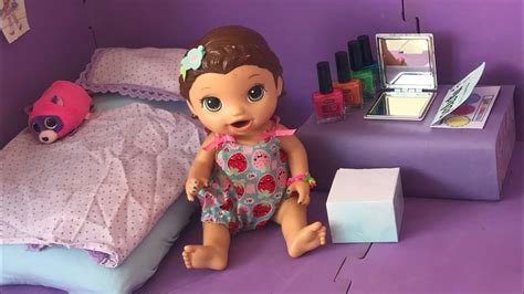 Decorando O Quarto Da Minha Baby Alive Youtube