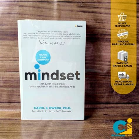 Jual Original Mindset Carol S Dweck Mengubah Pola Berpikir Untuk