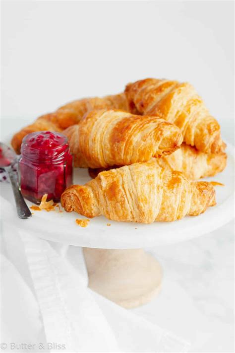 Homemade Flaky Croissants Recipe Butter And Bliss