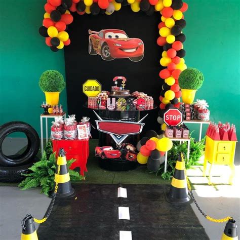 Festa Carros 65 Ideias E Tutoriais Para Um Evento De Vencedor