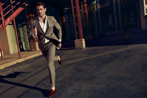 David Gandy Hits The Streets Of New York For Massimo Dutti S Nyc