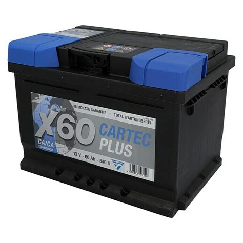 Cartec Autobatterie Plus Kapazit T Ah Typ Autobatterie Blei