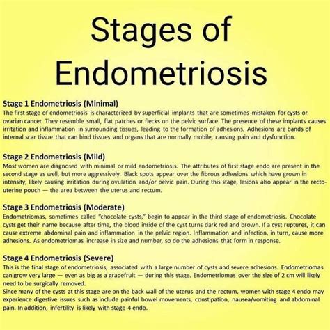 Endometriosis Stages / Stages - Loyd Gatchavother