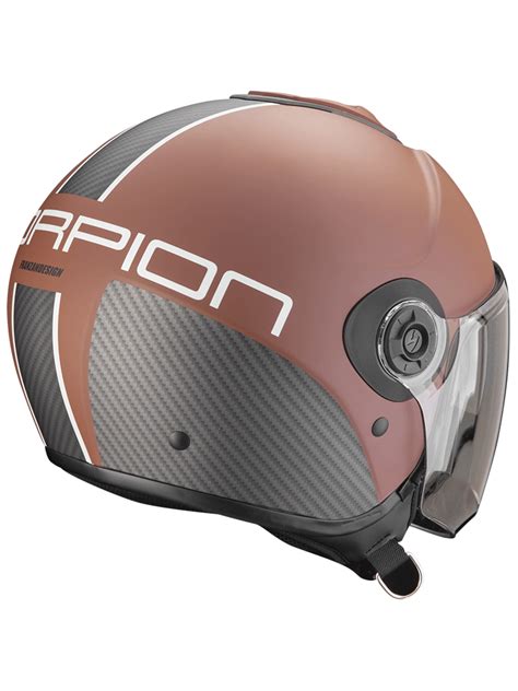 Kask Otwarty Scorpion Exo City Ii Carbo Br Zowo Czarny Matowy Sklep