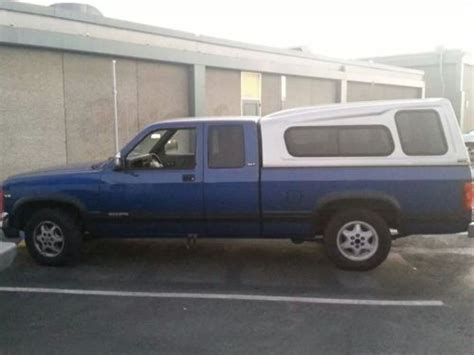 Find Used 1994 Dodge Dakota Magnum Slt Extra Cab 2 Wd With Camper