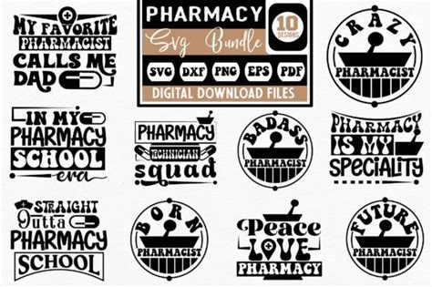 Pharmacy Svg Design Bundle Graphic By Belysvgbundlefiles Creative Fabrica