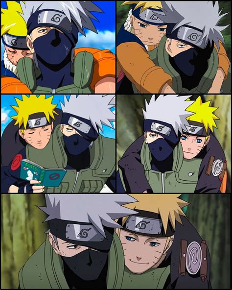 Legado De Konoha On Twitter Kakashi Carregando O Naruto Nas Costas