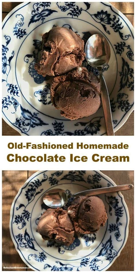 Old Fashioned Homemade Chocolate Ice Cream Artofit