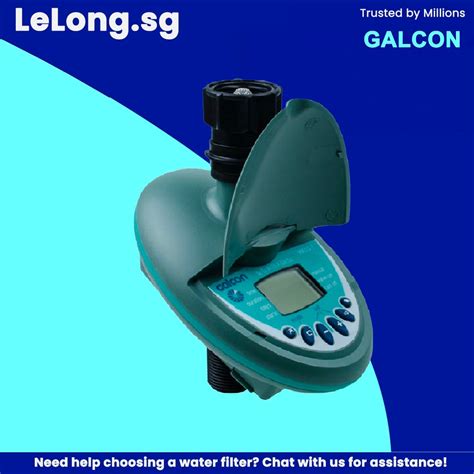 LELONG Galcon 9001 Battery Operated Tap Timer Hose End Irrigation